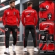 Dres Sportowy Personalizowany Creta czarno-czerwony